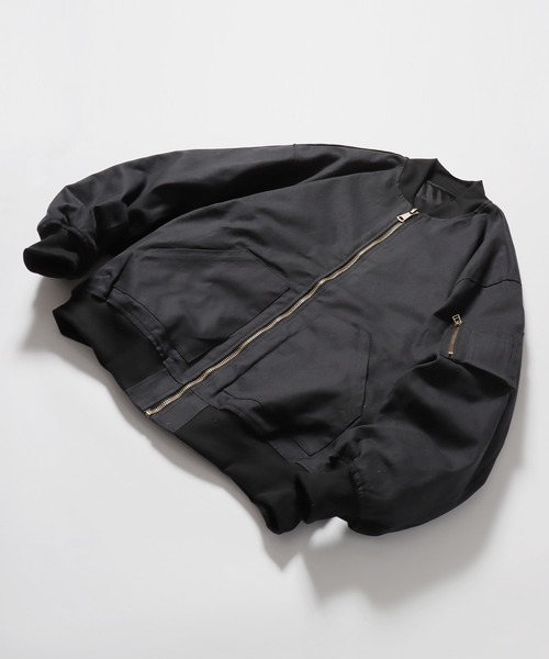 ROOPTOKYO(ループトウキョウ)の「ダックボンバージャケット(MA-1・メンズ・ブラック/キャメル/カーキ・M/XL/L)」の8枚目の写真
