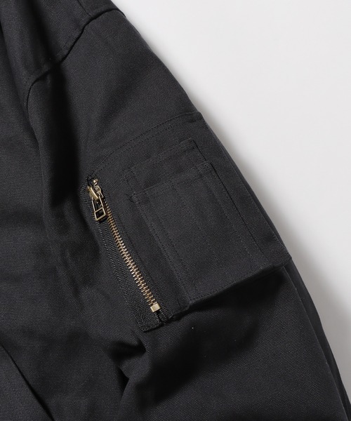 ROOPTOKYO(ループトウキョウ)の「ダックボンバージャケット(MA-1・メンズ・ブラック/キャメル/カーキ・M/XL/L)」の16枚目の写真