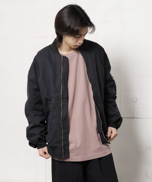 ROOPTOKYO(ループトウキョウ)の「ダックボンバージャケット(MA-1・メンズ・ブラック/キャメル/カーキ・M/XL/L)」の11枚目の写真