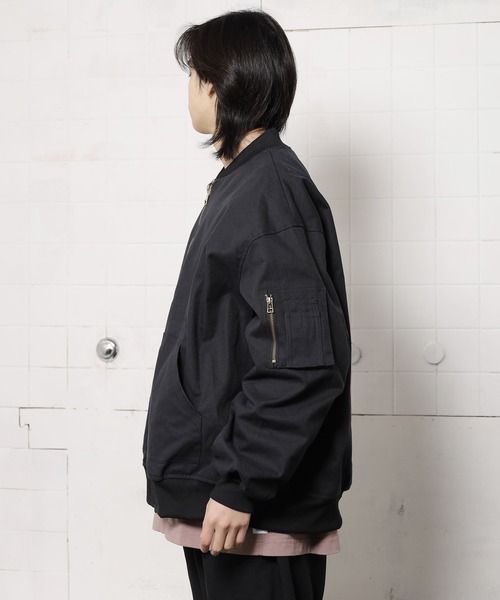 ROOPTOKYO(ループトウキョウ)の「ダックボンバージャケット(MA-1・メンズ・ブラック/キャメル/カーキ・M/XL/L)」の7枚目の写真