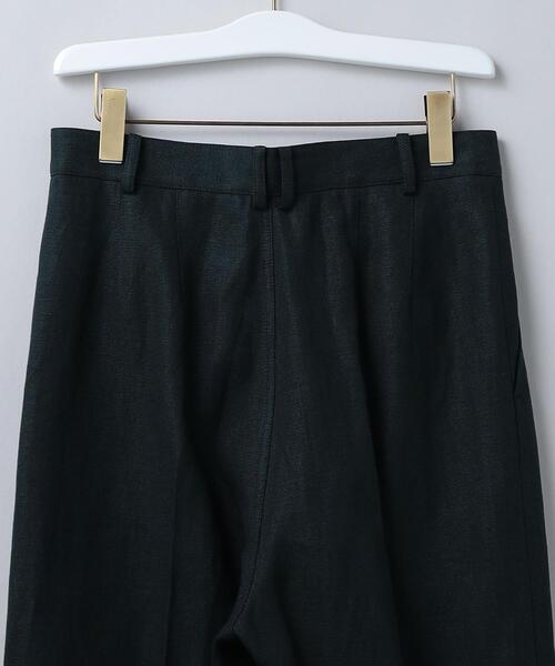 6(ロク)の「<6(ROKU)>BUTTON FLY PANTS/パンツ(スラックス・レディース・ダークグリーン・36/34/38)」の3枚目の写真