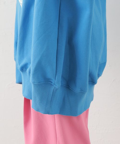 TheOpen Product（ザオープンプロダクト）の「【THE OPEN PRODUCT】ROYAL LETTER SWEATSHIRT：スウェット（スウェット・レディース・イエロー/ブルー系その他・MEDIUM）」の12枚目の写真