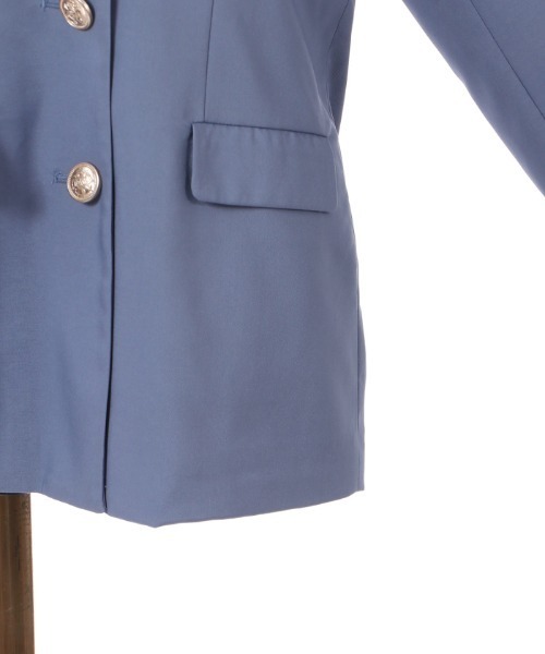 axes femme POETIQUE（アクシーズファムポエティック）の「セーラーカラーロングジャケット（その他アウター・レディース・ベージュ/ブルー/ブラック・MEDIUM）」の16枚目の写真