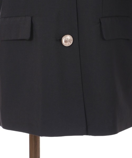 axes femme POETIQUE（アクシーズファムポエティック）の「セーラーカラーロングジャケット（その他アウター・レディース・ベージュ/ブルー/ブラック・MEDIUM）」の6枚目の写真