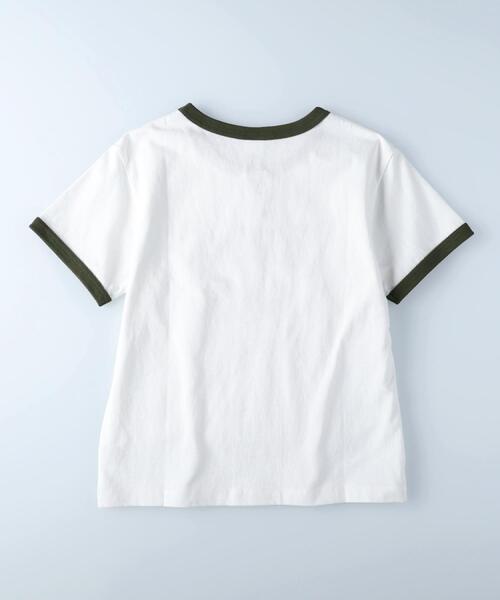 SOMETHING(サムシング)の「SOMETHING(サムシング)ヴィンテージリンガーTシャツ(Tシャツ/カットソー・レディース・グリーン・M/L)」の17枚目の写真