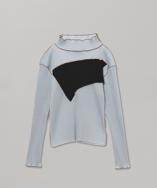 kotohayokozawa Long Sleeve Top High Neck kotoha yokozawa 長袖