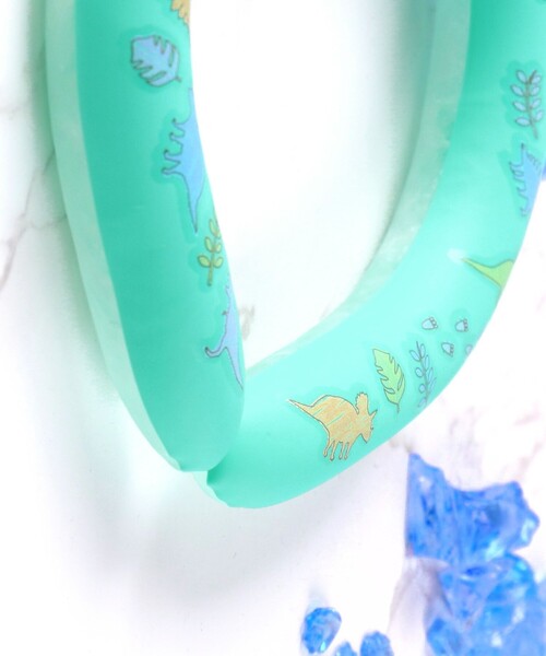 BRANSHES（ブランシェス）の「【COORING】恐竜柄/Sサイズ（アウトドアグッズ・キッズ・ライトグリーン・S）」の8枚目の写真