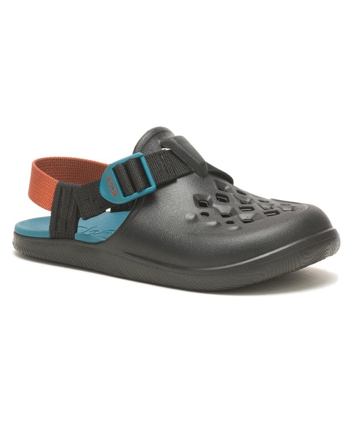Chaco（チャコ）の「CHACO/チャコ CHILLOS CLOG KIDS/チロスクロッグ（サンダル・キッズ・ブラック・21.0cm/22.0cm/20.0cm）」の2枚目の写真