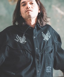 ms5314-Denim western yoke shirt シャツ