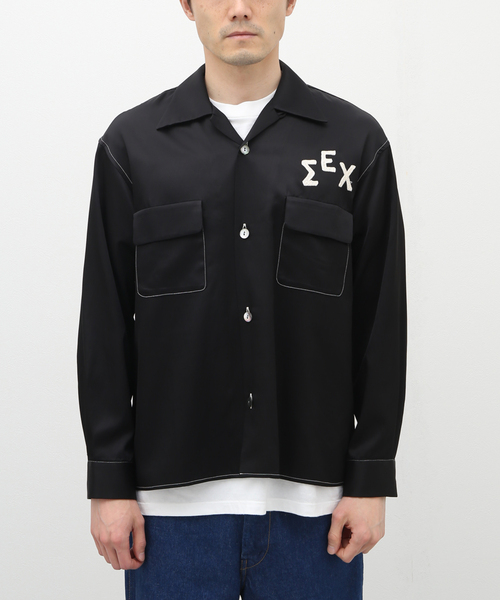 WESTOVERALLS（ウエストオーバーオールズ）の「【WESTOVERALLS / ウェストオーバーオールズ】SEX SHIRT（シャツ/ブラウス・メンズ・ホワイト/ブラック・MEDIUM）」の19枚目の写真