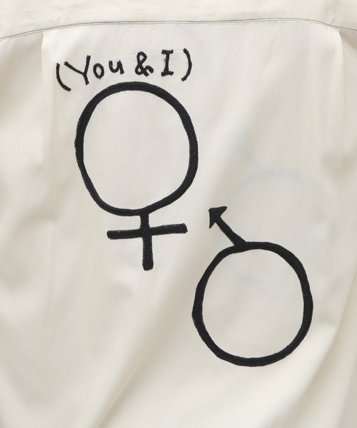 WESTOVERALLS（ウエストオーバーオールズ）の「【WESTOVERALLS / ウェストオーバーオールズ】SEX SHIRT（シャツ/ブラウス・メンズ・ホワイト/ブラック・MEDIUM）」の12枚目の写真