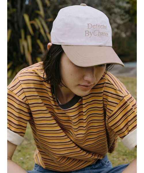 Ungrid（アングリッド）の「エンブロイダリーバイカラーキャップ（キャップ・レディース・ブラック/ベージュ/レッド・FREE）」の8枚目の写真