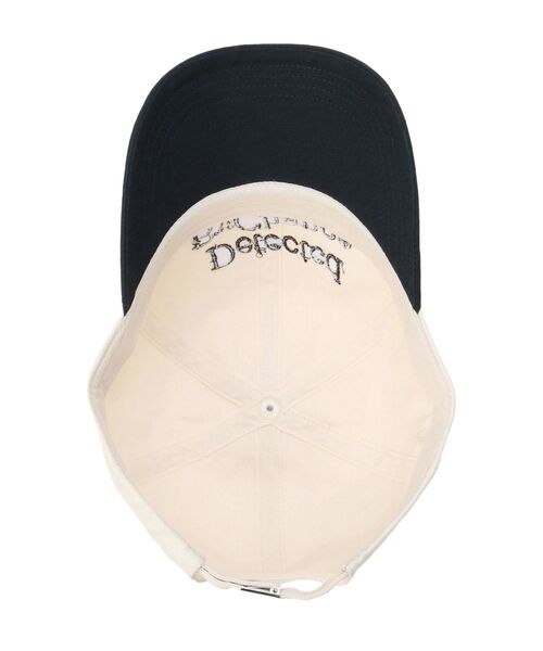 Ungrid（アングリッド）の「エンブロイダリーバイカラーキャップ（キャップ・レディース・ブラック/ベージュ/レッド・FREE）」の5枚目の写真