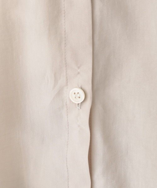 シアーレギュラーカラーシャツ/163474