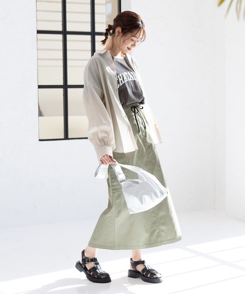 シアーレギュラーカラーシャツ/163474