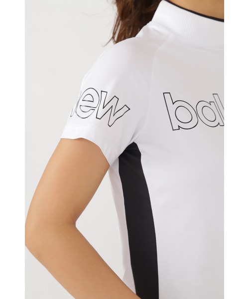 New Balance Golf（ニューバランスゴルフ）の「【new balance golf】シングルジャージー 半袖 モックネック プルオーバー (WOMENS SPORT)（Tシャツ/カットソー・レディース・ブラック/ホワイト/イエロー系その他・MEDIUM/LARGE/SMALL）」の10枚目の写真