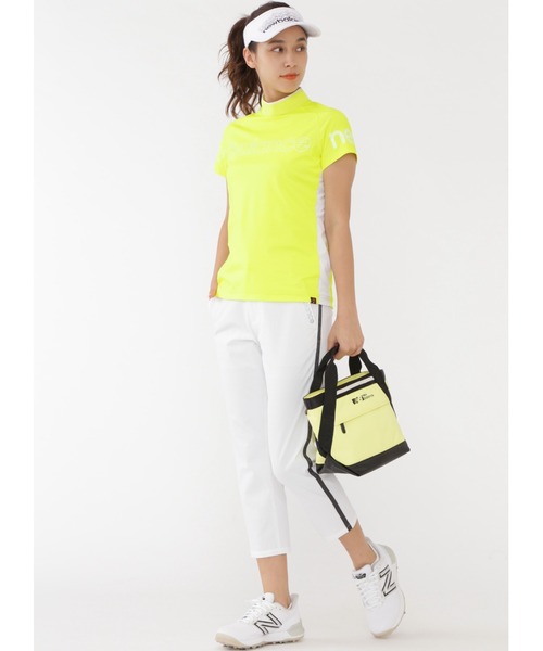 New Balance Golf（ニューバランスゴルフ）の「【new balance golf】シングルジャージー 半袖 モックネック プルオーバー (WOMENS SPORT)（Tシャツ/カットソー・レディース・ブラック/ホワイト/イエロー系その他・MEDIUM/LARGE/SMALL）」の14枚目の写真