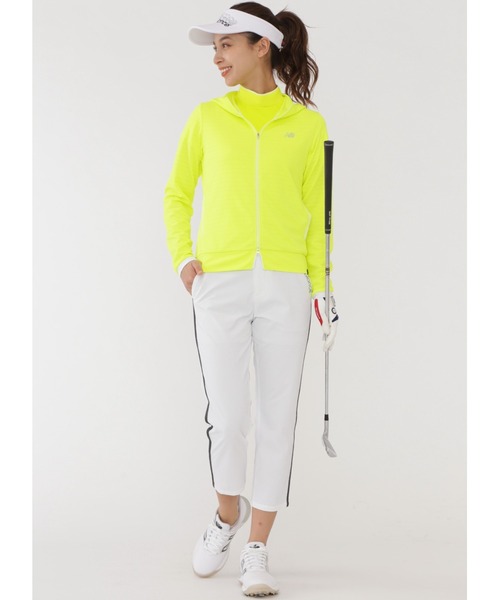 New Balance Golf（ニューバランスゴルフ）の「【new balance golf】シングルジャージー 半袖 モックネック プルオーバー (WOMENS SPORT)（Tシャツ/カットソー・レディース・ブラック/ホワイト/イエロー系その他・MEDIUM/LARGE/SMALL）」の15枚目の写真