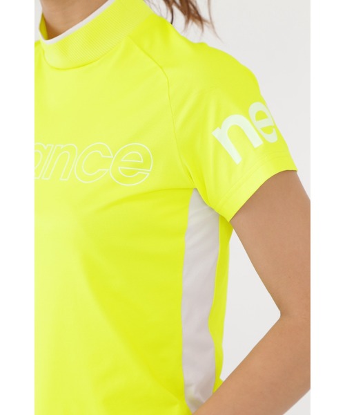 New Balance Golf（ニューバランスゴルフ）の「【new balance golf】シングルジャージー 半袖 モックネック プルオーバー (WOMENS SPORT)（Tシャツ/カットソー・レディース・ブラック/ホワイト/イエロー系その他・MEDIUM/LARGE/SMALL）」の19枚目の写真