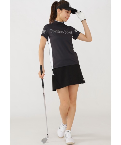 New Balance Golf（ニューバランスゴルフ）の「【new balance golf】シングルジャージー 半袖 モックネック プルオーバー (WOMENS SPORT)（Tシャツ/カットソー・レディース・ブラック/ホワイト/イエロー系その他・MEDIUM/LARGE/SMALL）」の22枚目の写真