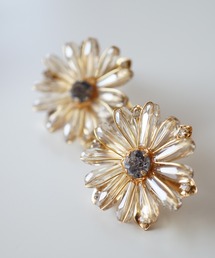 CERCA | jolie minette/フラワー ビジュー イヤリング(イヤリング)