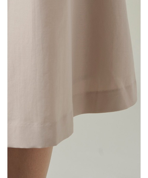 Perfect Suit FActory（パーフェクトスーツファクトリー）の「美単タックフレアスカート　ネイビー/グレー/ベージュ（スカート・レディース・ベージュ/ライトグレー/ネイビー・L/M/S）」の8枚目の写真