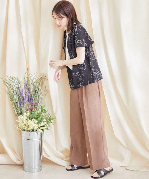 Jayro(ジャイロ)の「配色ボウタイブラウス(シャツ/ブラウス・レディース・ネイビー/ホワイト系その他/ベージュ系その他/ブラック系その他/ホワイト系その他2・M)」の9枚目の写真
