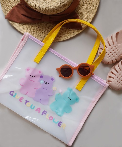 Bambin（ボンバン）の「【 Bambin / ボンバン 】 ビニール プールバッグ（スイムグッズ）」 WEAR