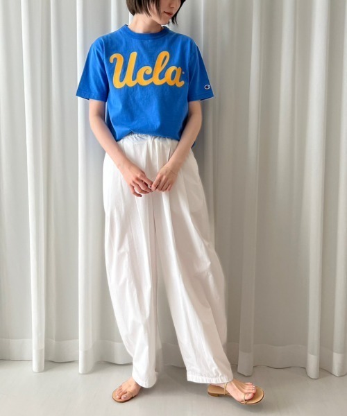 Champion(チャンピオン)の「Champion / UCLA Tシャツ(Tシャツ/カットソー・レディース・ブルー/ホワイト・フリー)」の9枚目の写真