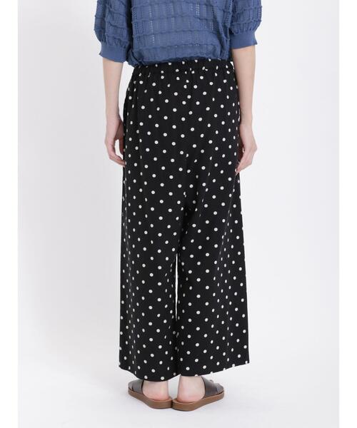 Samansa Mos2（サマンサ モスモス）の「ドットプリントパンツ（その他パンツ・レディース・キナリ/ブラック/ブラウン・F）」の22枚目の写真