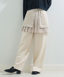 Ray BEAMS | Ray BEAMS / プリーツ レイヤー ミニ スカート(スカート)