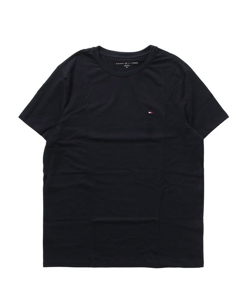 TOMMY HILFIGER(トミーヒルフィガー)の「TOMMY HILFIGER / トミー ヒルフィガー ワンポイント ロゴ 半袖 Tシャツ(Tシャツ/カットソー・メンズ・ブラック/オレンジ/ブルー/グリーン/レッド/ピンク/ホワイト/ネイビー・MEDIUM/X-LARGE/LARGE)」の10枚目の写真