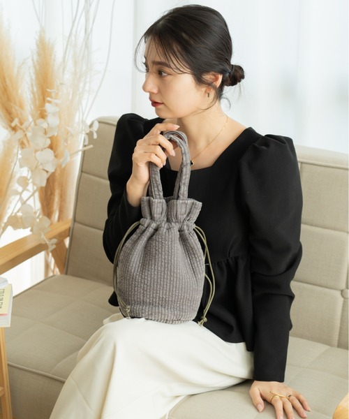 ◾️新品未使用　h.myriad 巾着ポーチ　ショルダーポーチ ◾️新品未使用 h.myriad 巾着ポーチ ショルダーポーチ sorureda! 巾着