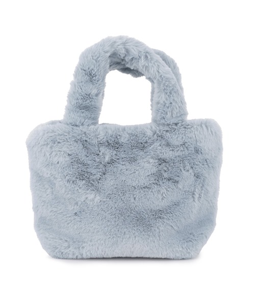 MURUA（ムルーア）の「MURUA(ムルーア)ミニトートバッグ / エコファー MR-B1191（トートバッグ・レディース・レオパード/ブルー/ベージュ・FREE）」の20枚目の写真