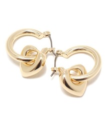 atmos pink | atmos pink ハートチャームフープピアス(ピアス(両耳用))