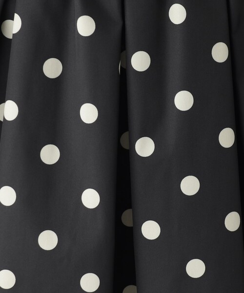 OPAQUE.CLIP（オペークドットクリップ）の「◆ドットプリントフレアスカート【洗濯機洗い可/イージーケア】（スカート・レディース・ブラウン系その他2/ブラック系・38/40/36）」の19枚目の写真