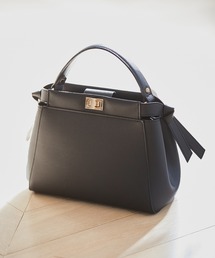 【2WAY】ひねり金具サイドタイトートバッグ