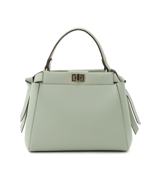 VIS（ビス）の「【2WAY】ひねり金具サイドタイトートバッグ（ハンドバッグ・レディース・グリーン系その他3/ベージュ系その他/ブラック・FREE）」の16枚目の写真