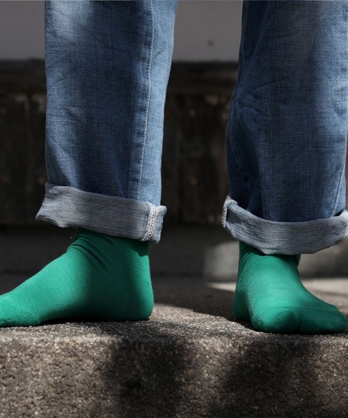 HIGHTIDE（ハイタイド）の「NODAL ノーダル COOLMAX EcoMade Fiber Socks クールマックスエコモードソックス（ソックス/靴下・レディース・ホワイト/パープル/レッド/イエロー/グリーン/サーモンピンク/オレンジ/グレー/レモンイエロー・FREE）」の3枚目の写真