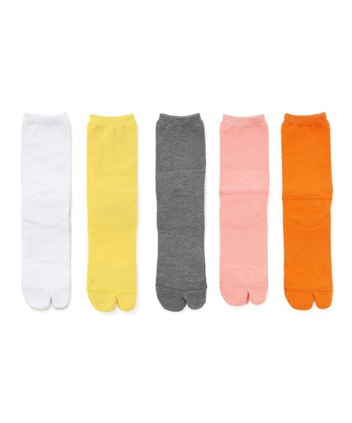 HIGHTIDE（ハイタイド）の「NODAL ノーダル COOLMAX EcoMade Fiber Socks クールマックスエコモードソックス（ソックス/靴下・レディース・ホワイト/パープル/レッド/イエロー/グリーン/サーモンピンク/オレンジ/グレー/レモンイエロー・FREE）」の20枚目の写真