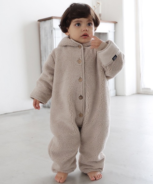 ジャンプスーツ（ロンパース）｜PUPPAPUPO（プッパプーポ）のファッション通販 - ZOZOTOWN Shwally オーガニックベビーバンブーロンパース17のシグネチャープリント-幼児用ジッパージャンプスーツ