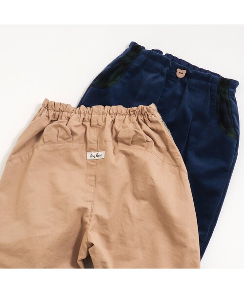 apres les cours（アプレレクール）の「tiny bear クマ耳付きパンツ（その他パンツ・キッズ・ブルー/ベージュ・120/80/110/100/90）」の16枚目の写真