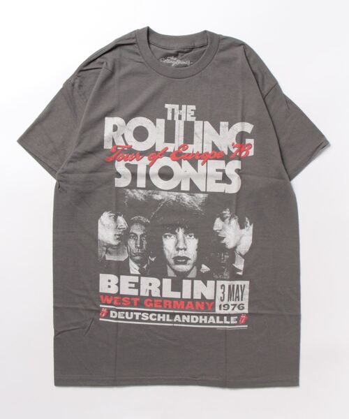 ottilie（オティーリエ）の「ROLLING STONES　ミュージックアーティスト　バンドTEE（Tシャツ/カットソー・レディース・グレー・MEDIUM/LARGE）」の7枚目の写真