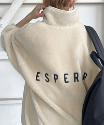 ボアハーフジッププルオーバー