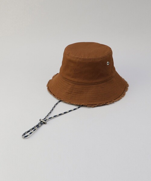 FREAK'S STORE（フリークスストア）の「Casselini/キャセリーニ リバーシブル バケハ/バケットハット（ハット・レディース・ブラウン/ベージュ/ブラック・ONE SIZE）」の6枚目の写真