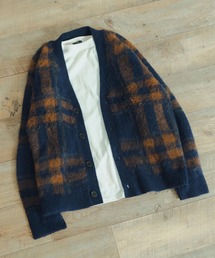 ITEMS URBANRESEARCH | ウォッシャブル シャギーチェック カーディガン(カーディガン/ボレロ)