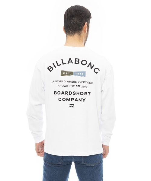 BILLABONG（ビラボン）の「BILLABONG メンズ PEAK ロンＴ 【2023年秋冬モデル】/ビラボンブランドロゴグラフィック長袖ロンT（Tシャツ/カットソー・メンズ・ホワイト/ブラック/モカ/ブルー系その他/ネイビー・MEDIUM/LARGE/X-LARGE）」の10枚目の写真