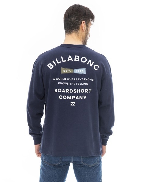 BILLABONG（ビラボン）の「BILLABONG メンズ PEAK ロンＴ 【2023年秋冬モデル】/ビラボンブランドロゴグラフィック長袖ロンT（Tシャツ/カットソー・メンズ・ホワイト/ブラック/モカ/ブルー系その他/ネイビー・MEDIUM/LARGE/X-LARGE）」の22枚目の写真