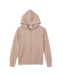 【Champion/チャンピオン】レディース ベーシック ジップフーデッドスウェットシャツ