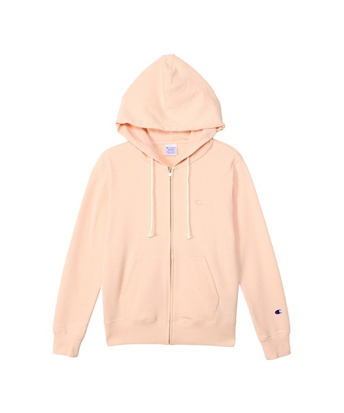 Champion(チャンピオン)の「【Champion/チャンピオン】レディース ベーシック ジップフーデッドスウェットシャツ(パーカー・レディース・グレー/ブラック/ブルー系その他2/オフホワイト/サーモンピンク/ネイビー/ナチュラル/その他4/ブラウン系その他/ブルー系その他/ブラウン系/イエロー系その他・LARGE/MEDIUM/SMALL/X-LARGE)」の11枚目の写真